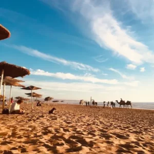 Essaouira beach, perfect place for sunny days
